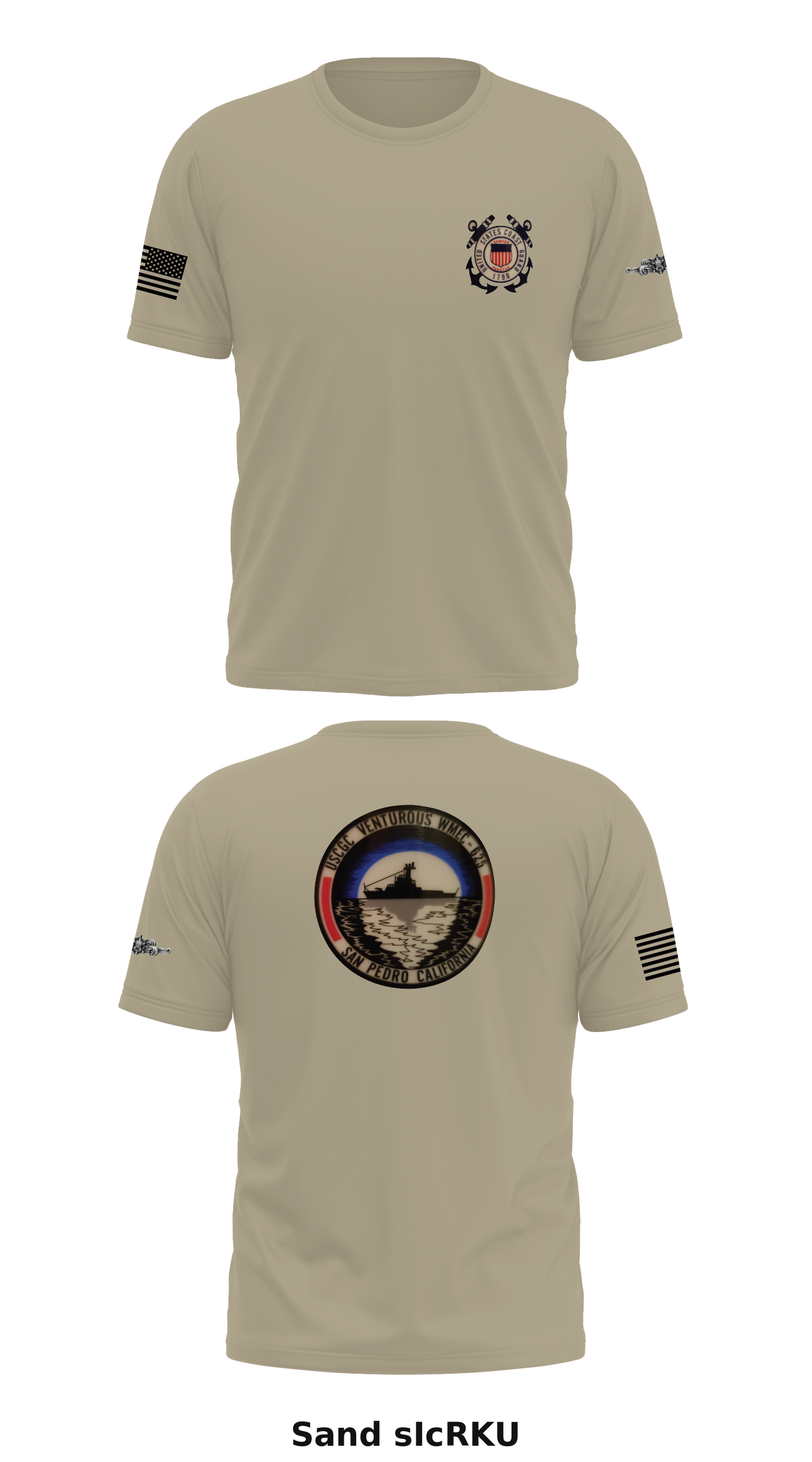 USCGC Venturous (WMEC 625) Store 1 Core Men's SS Performance Tee - sIcRKU