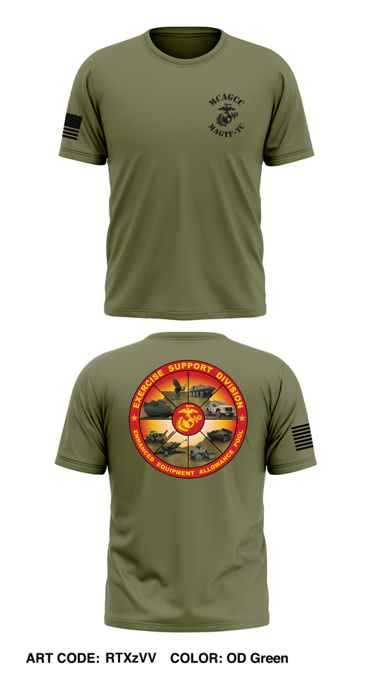 Exercise Support Division Store 1 Core Men's SS Performance Tee - RTXzVV