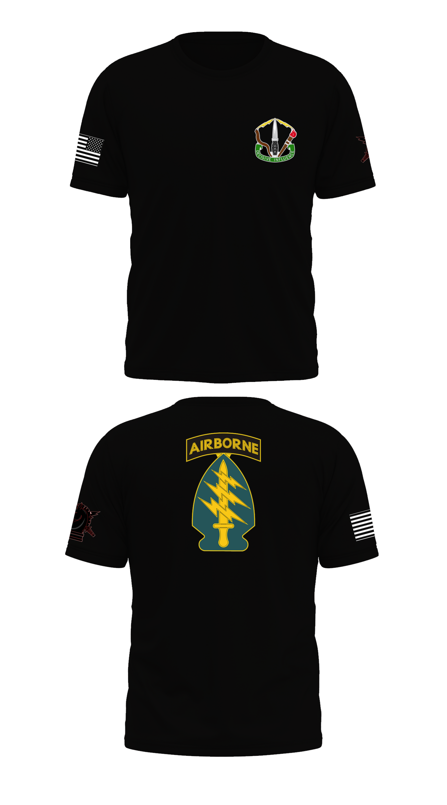 HHC, 8th PSYOP Group (ABN) Store 1 Core Men's SS Performance Tee - 84088400215