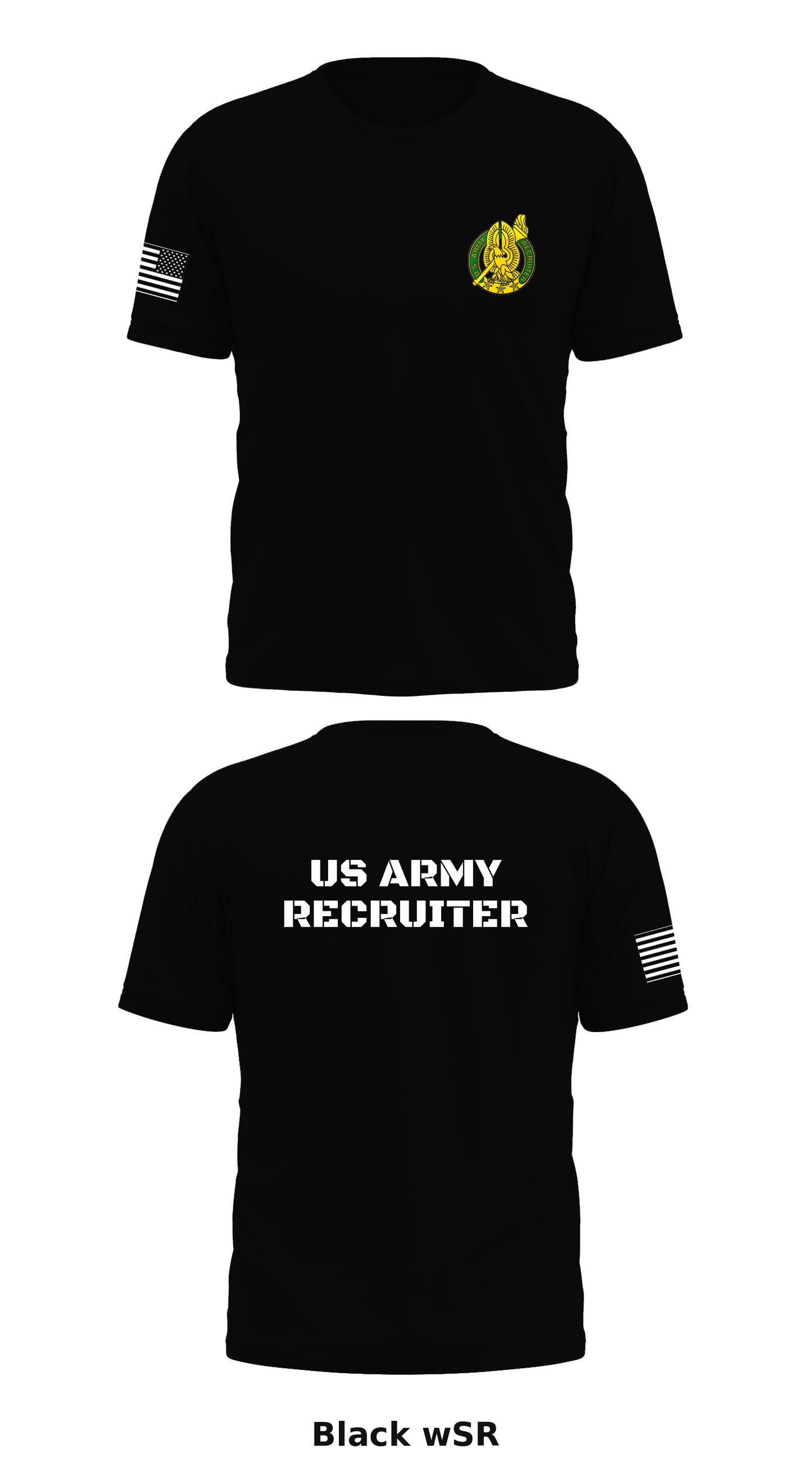 Recruiter Store 1 Core Men's SS Performance Tee - wSR