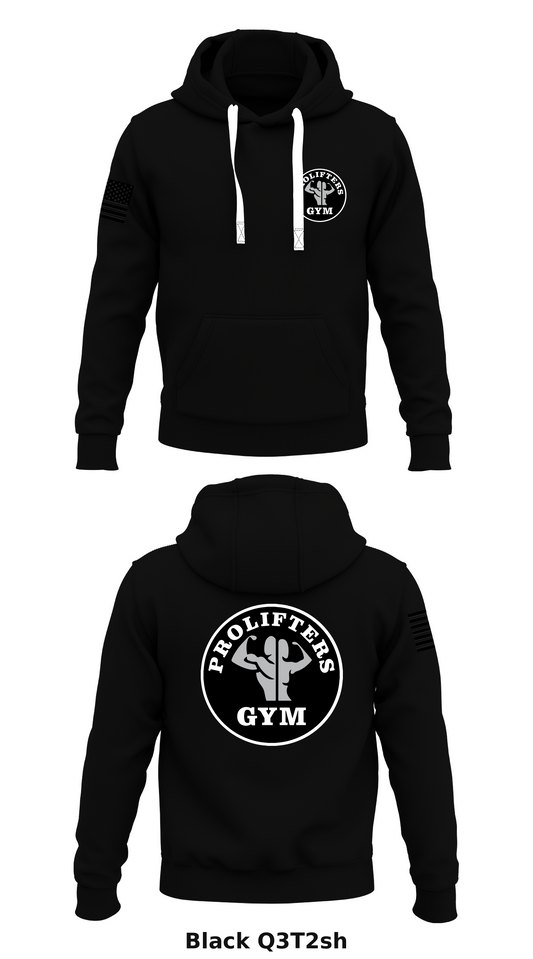 PROLIFTS Store 1  Core Men's Hooded Performance Sweatshirt - Q3T2sh
