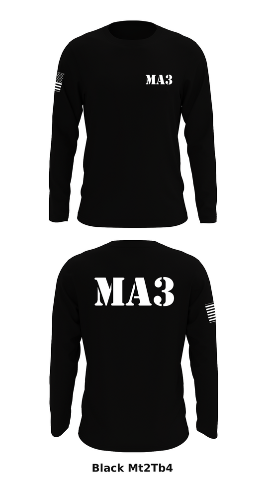 MA3 Store 1 Core Men's LS Performance Tee - Mt2Tb4
