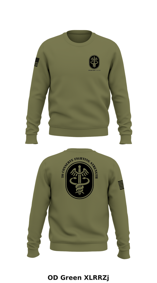 AMEDD Store 1 Core Men's Crewneck Performance Sweatshirt - XLRRZj