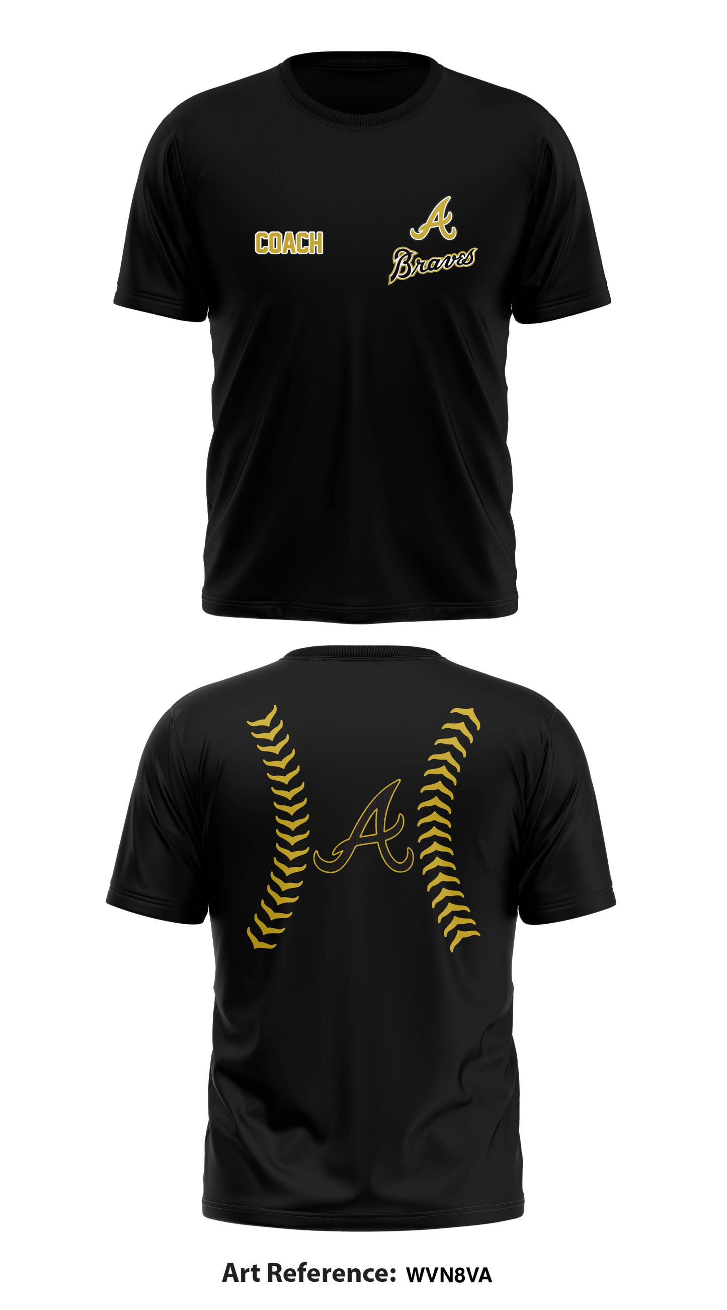 Braves Store 1 Core Men's SS Performance Tee - NTT2Hv