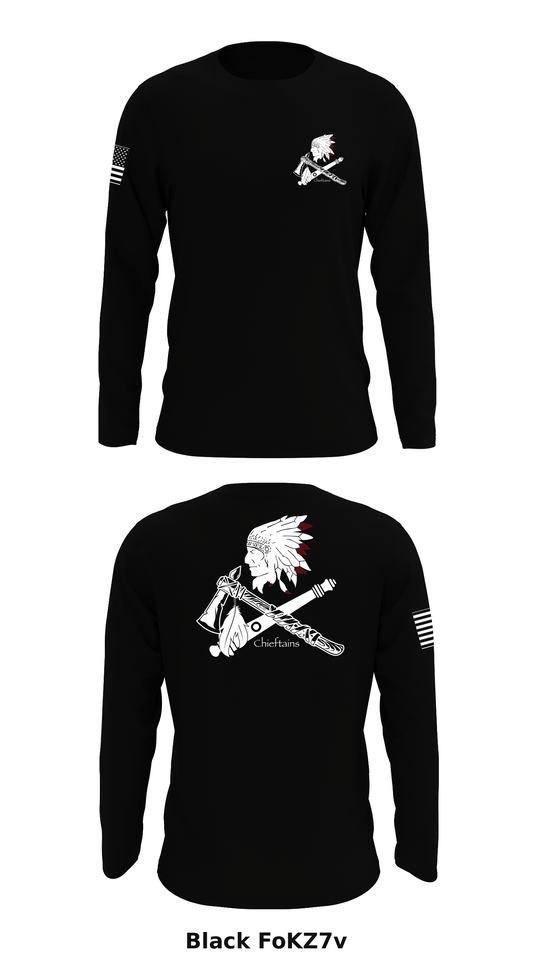 B Btry, 1st BN, 160th FAR Store 1 Core Men's LS Performance Tee - FoKZ7v