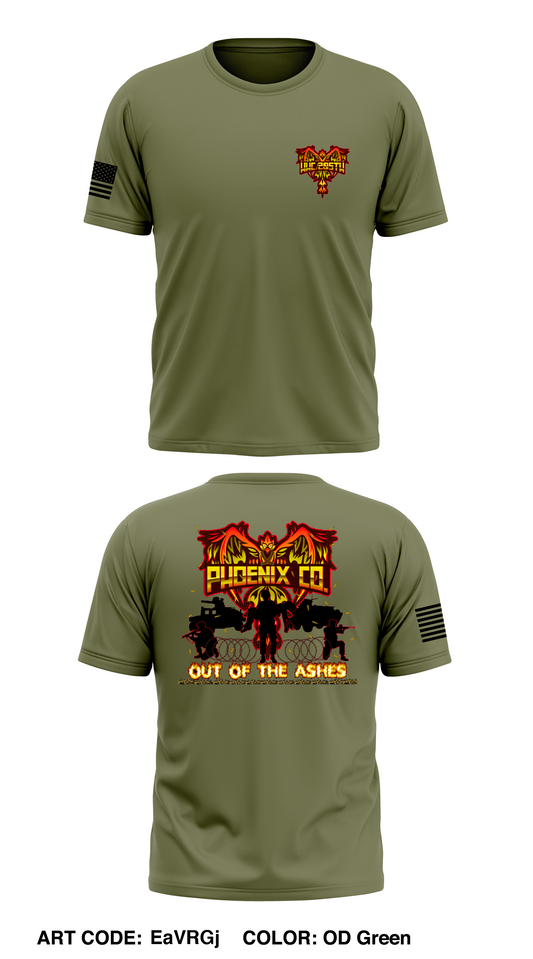 HHC/205th MOD, 17th CSSB Store 1 Core Men's SS Performance Tee - EaVRGj