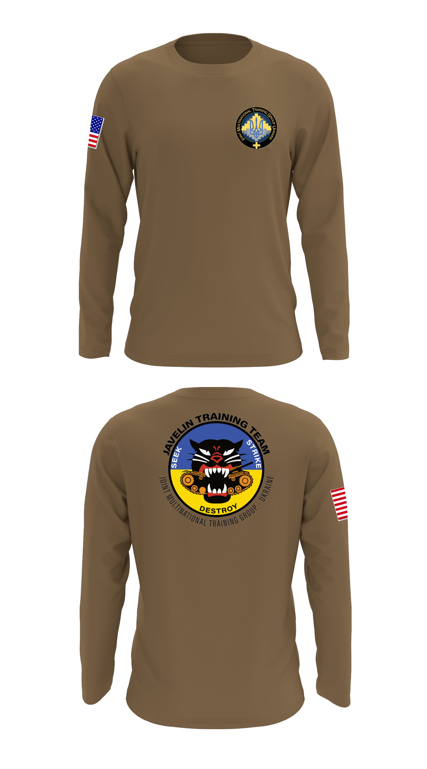 33rd IBCT  Store 1 Core Men's LS Performance Tee - 51429138382