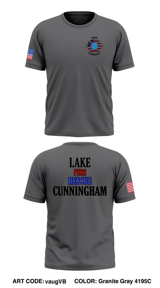 Lake Cunningham Fire Department Store 1 Core Men's SS Performance Tee - vaugVB