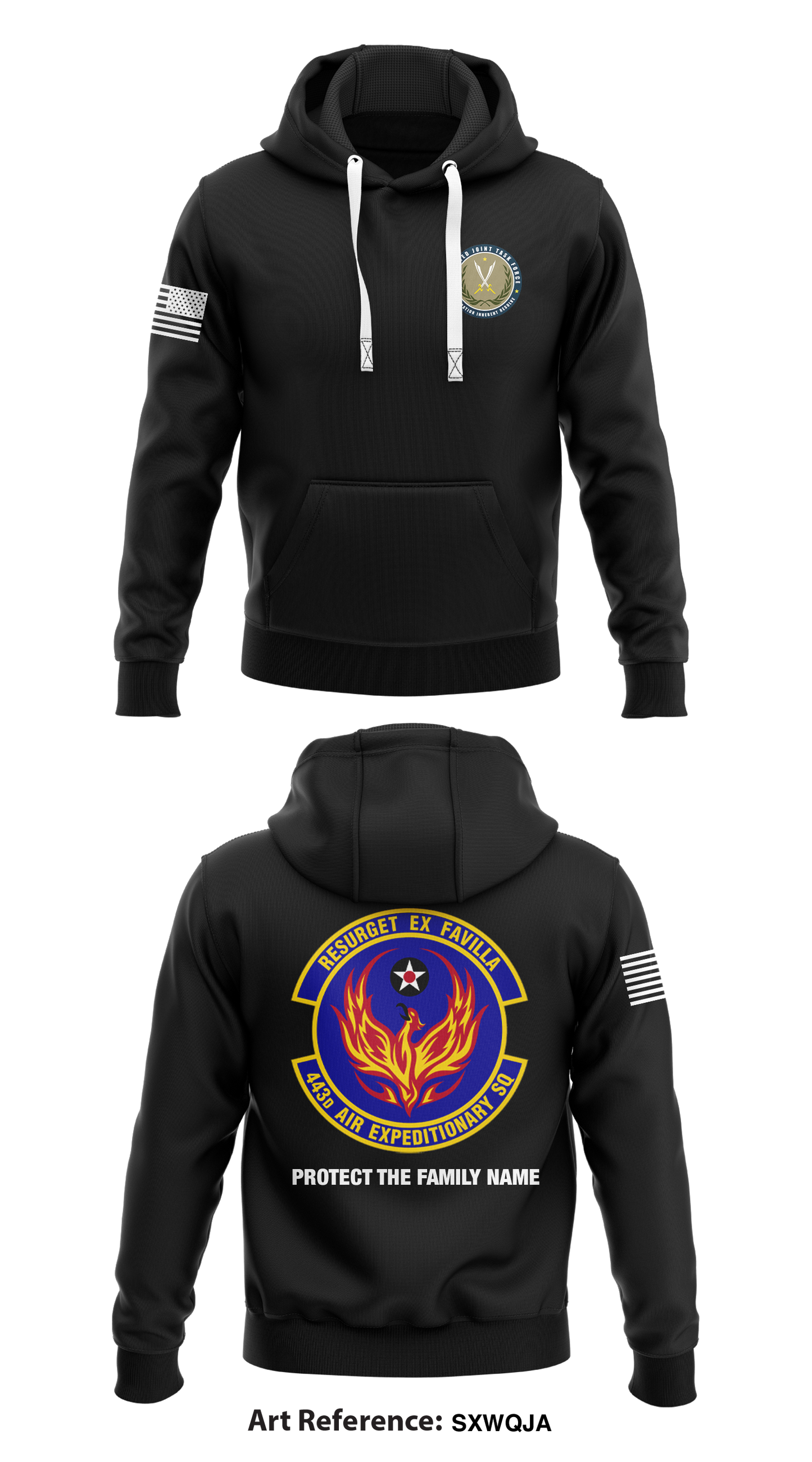 443 AES Store 1  Core Men's Hooded Performance Sweatshirt - SxWqJA