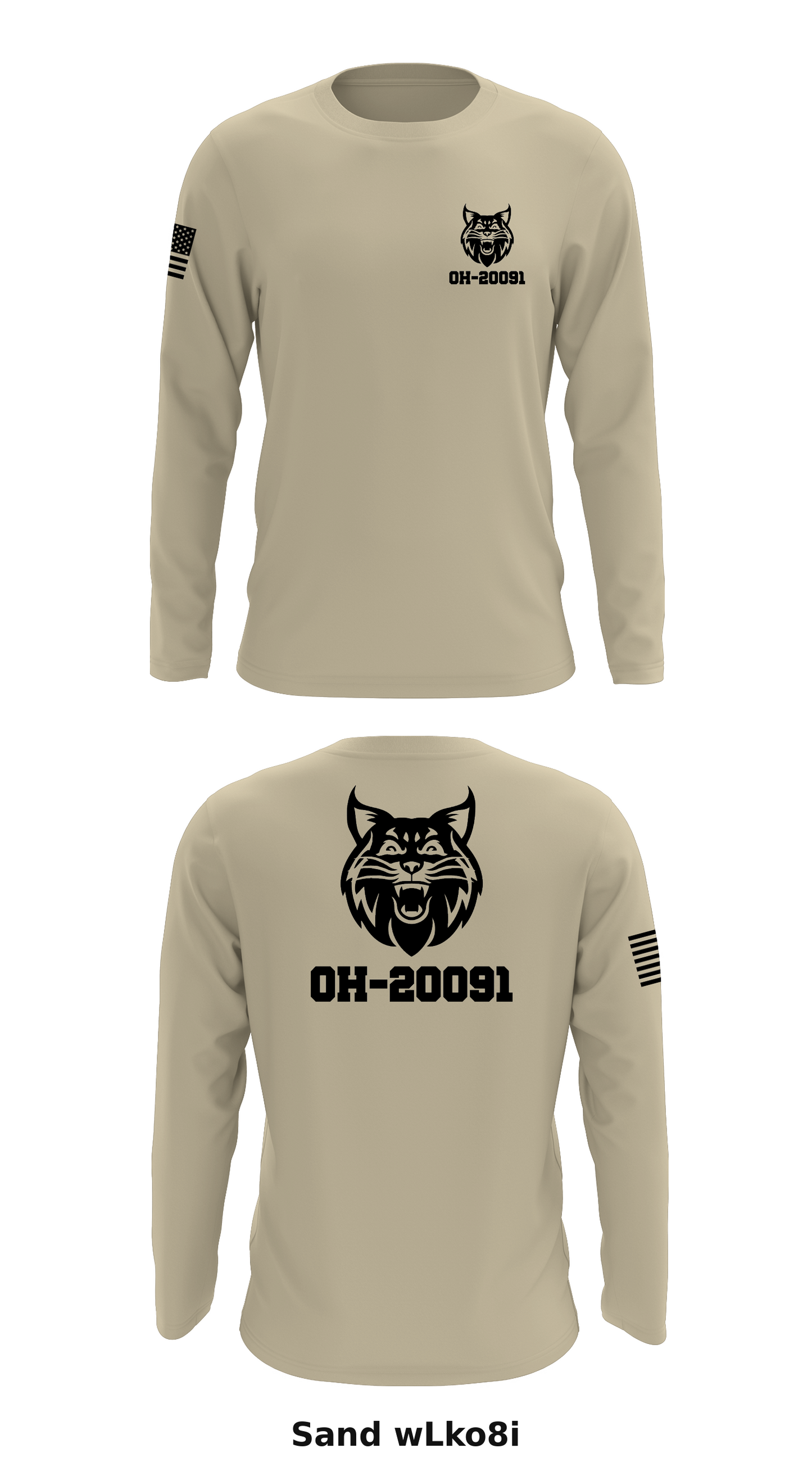 OH-20091 Store 1 Core Men's LS Performance Tee - wLko8i