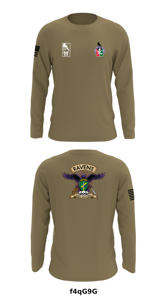 C Co. 403rd Civil Affairs BN Store 1 Core Men's LS Performance Tee - f4qG9G