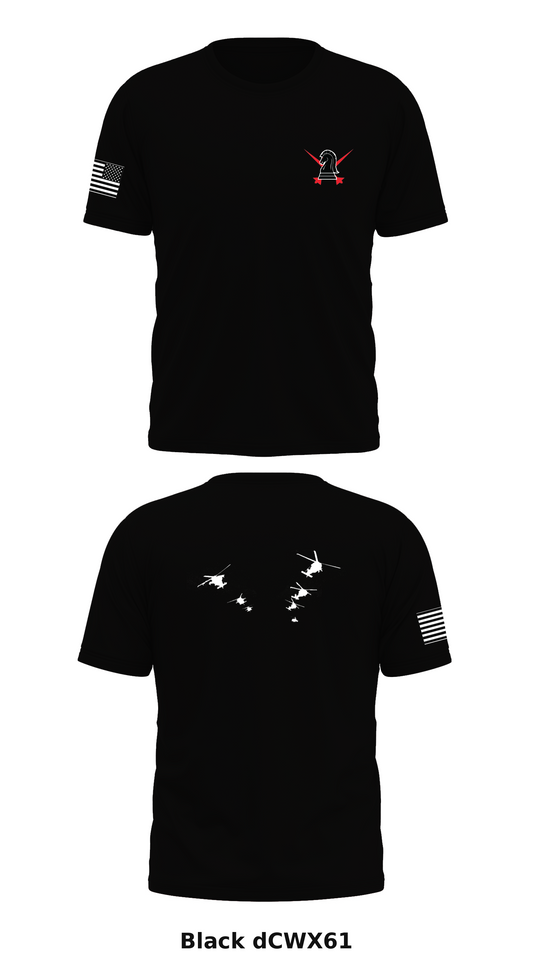 B Co 5-101 Lancers Store 1 Core Men's SS Performance Tee - dCWX61