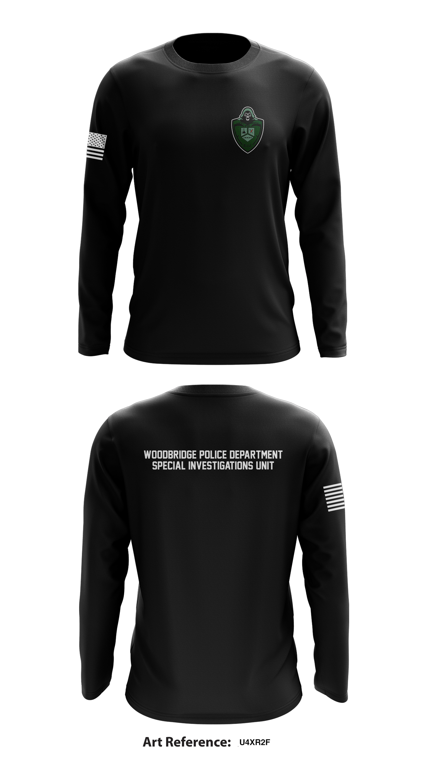 Woodbridge Police SIU Store 1 Core Men's LS Performance Tee - u4xr2f