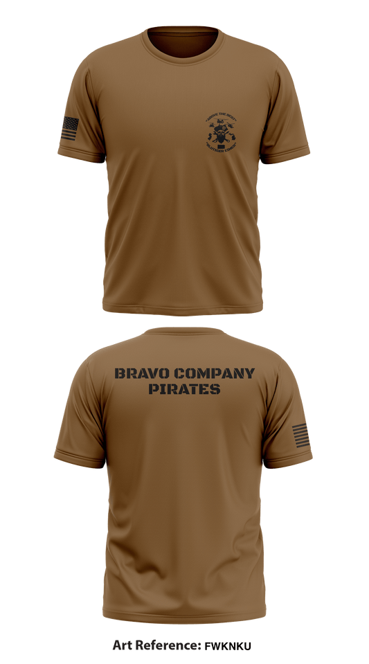 Bravo Company Pirates Store 1 Core Men's SS Performance Tee - fWknKu