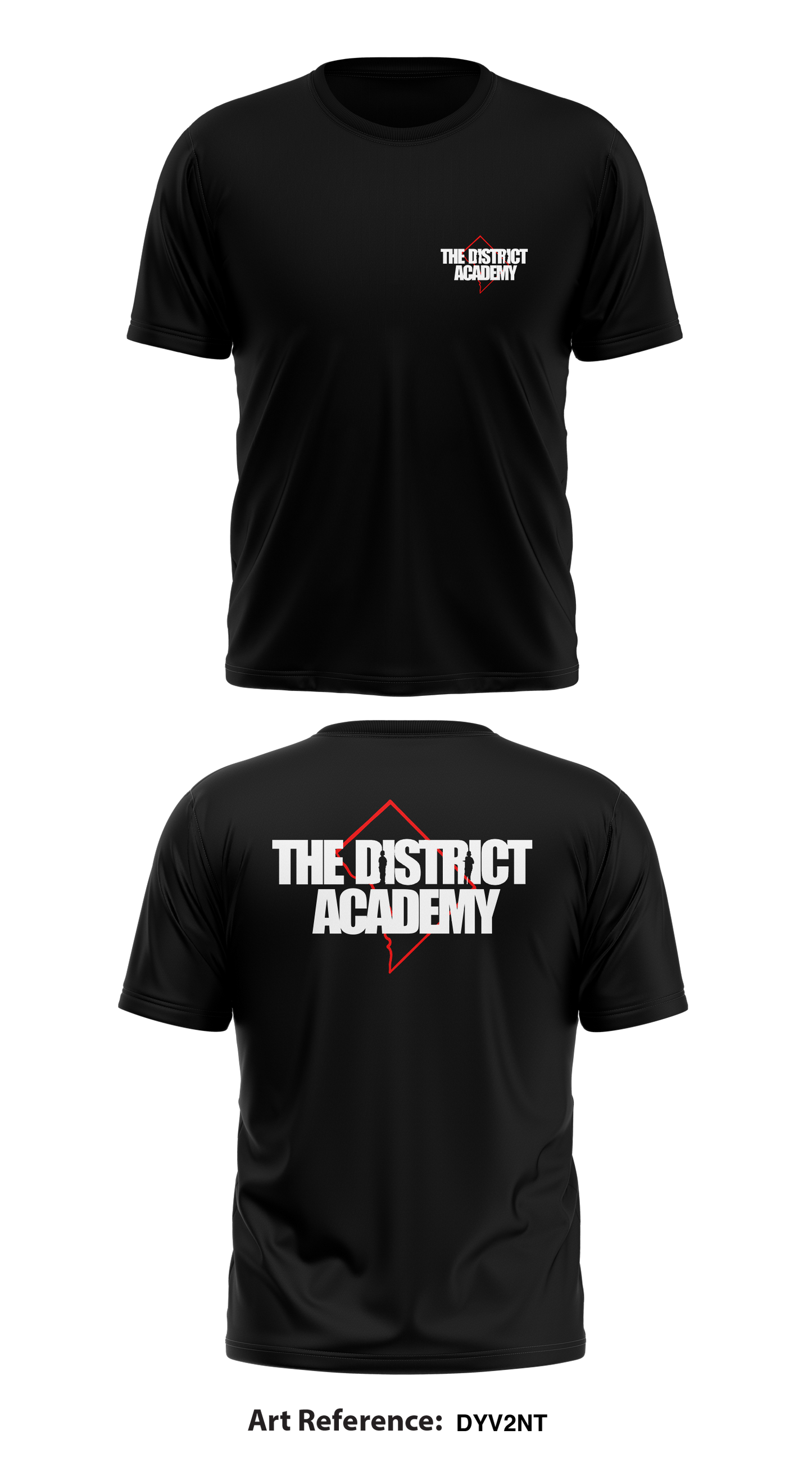 The District Academy  Store 1 Core Men's SS Performance Tee - DYV2nT