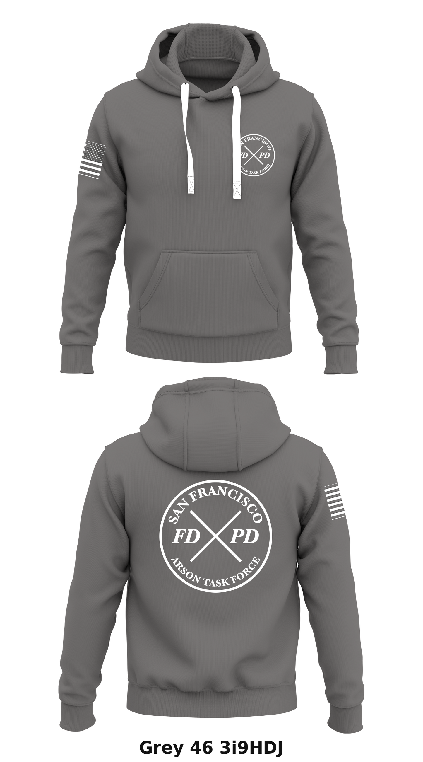 Arson Task Force  Store 1  Core Men's Hooded Performance Sweatshirt - 3i9HDJ