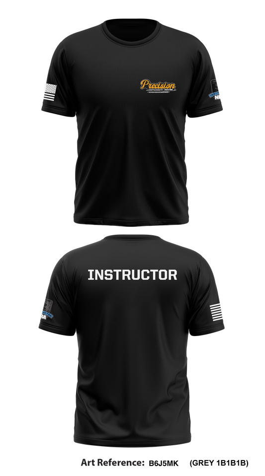 Precision Shooting Store 1 Core Men's SS Performance Tee - B6j5mK