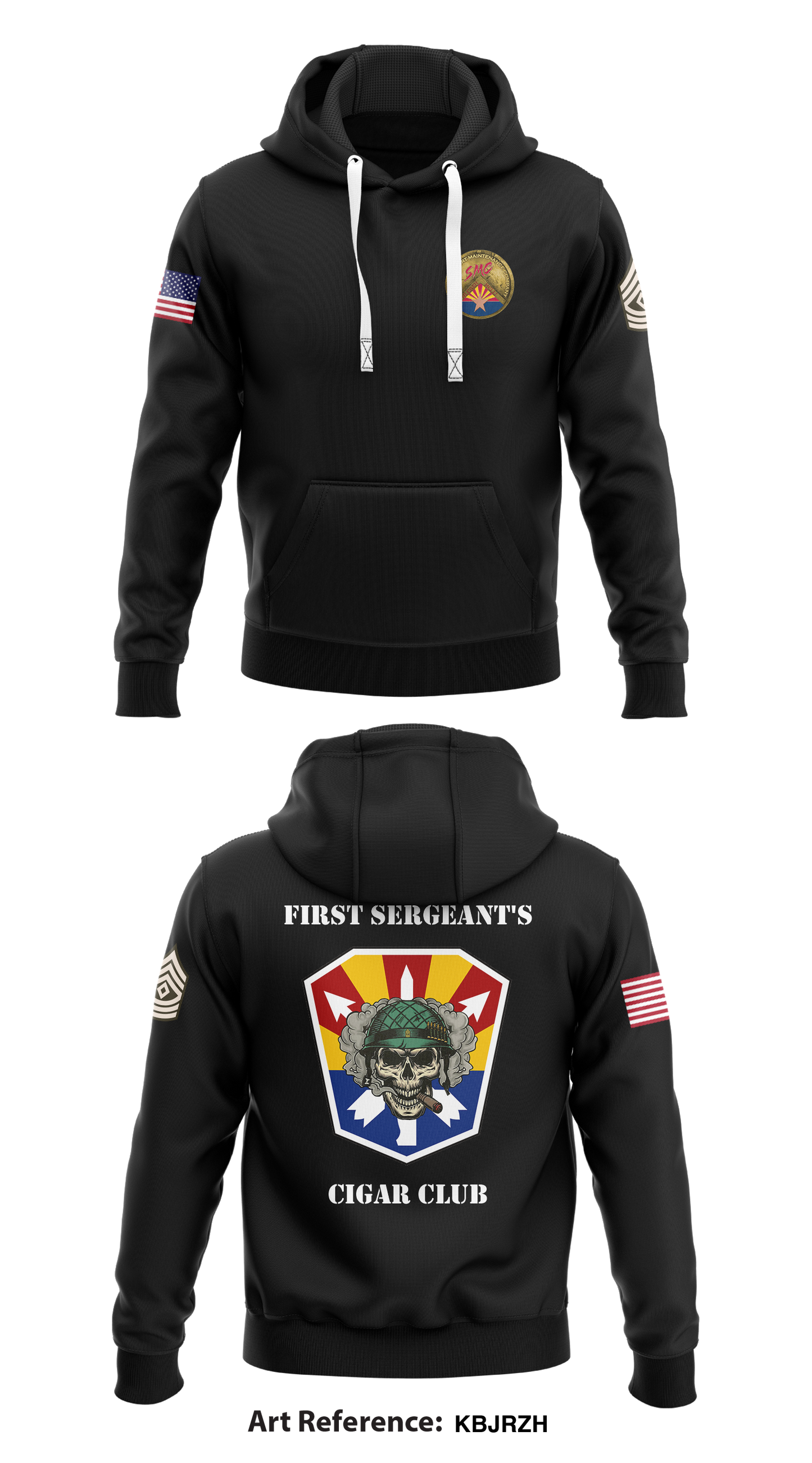 3666th Support Maintenance Company Store 2  Core Men's Hooded Performance Sweatshirt - kbJrZH