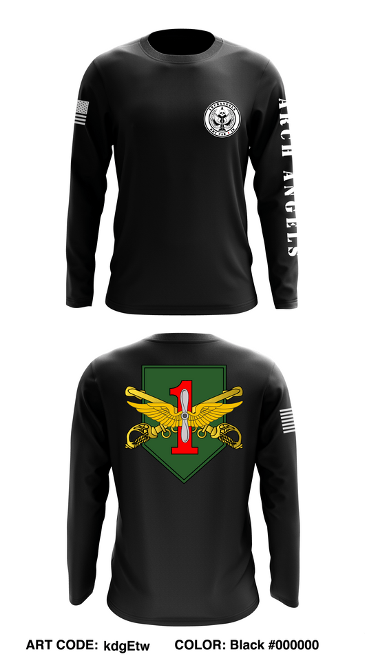 1id hhc bde Store 1 Core Men's LS Performance Tee - kdgEtw