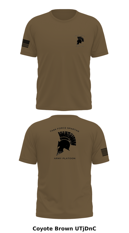 Task Force Spartan- Army Platoon  Store 1 Core Men's SS Performance Tee - UTjDnC