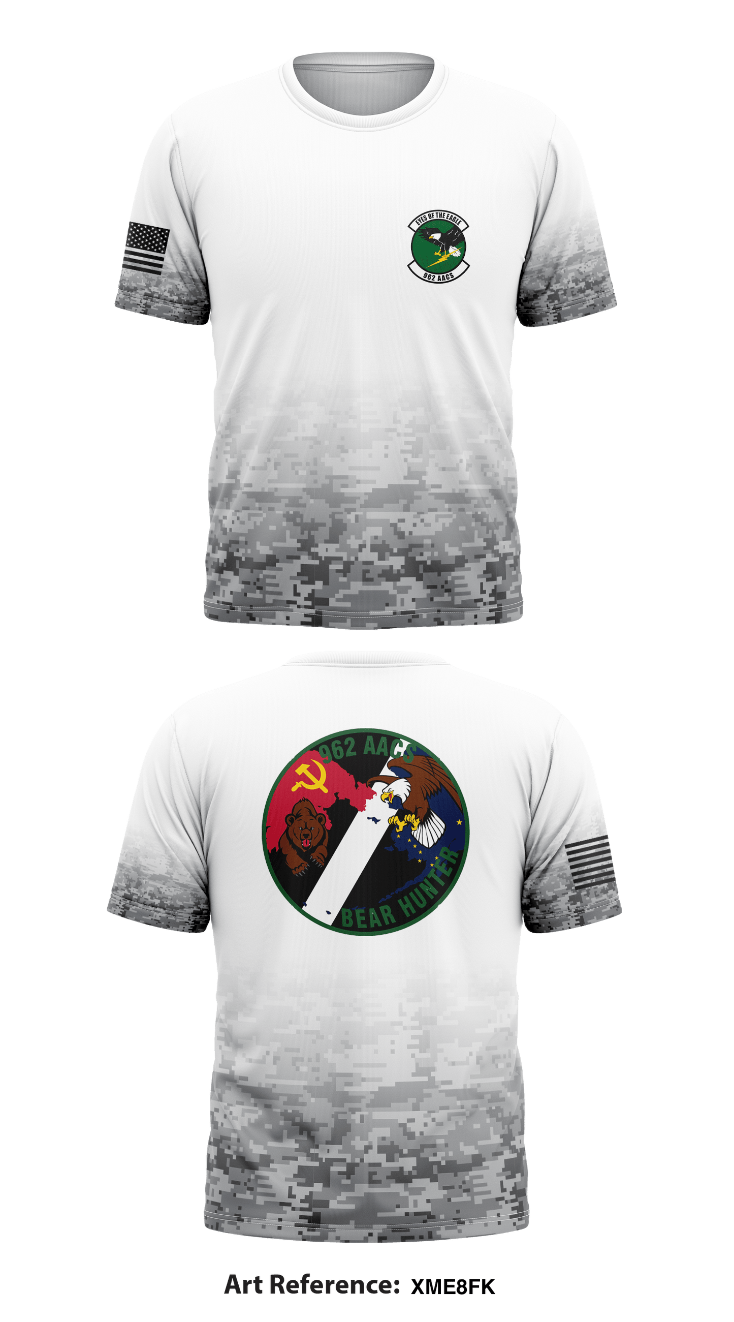 962nd Airborne Air Control Squadron Store 1 Core Men's SS Performance Tee - XME8fK