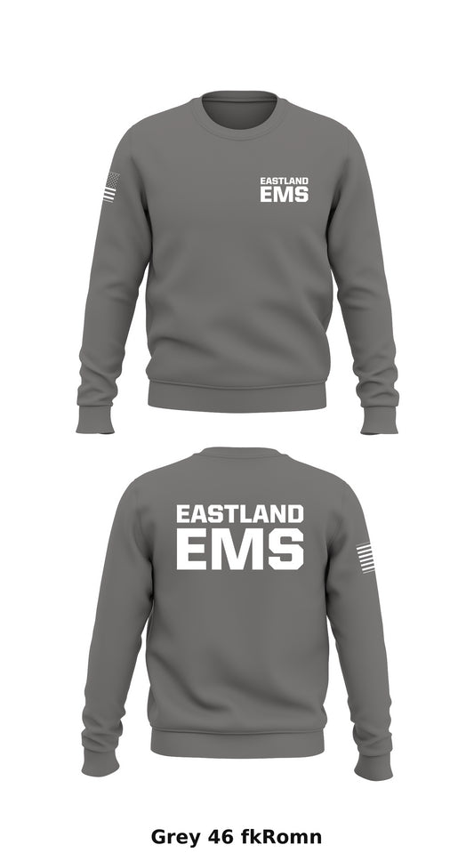 Eastland EMS Store 1 Core Men's Crewneck Performance Sweatshirt - fkRomn