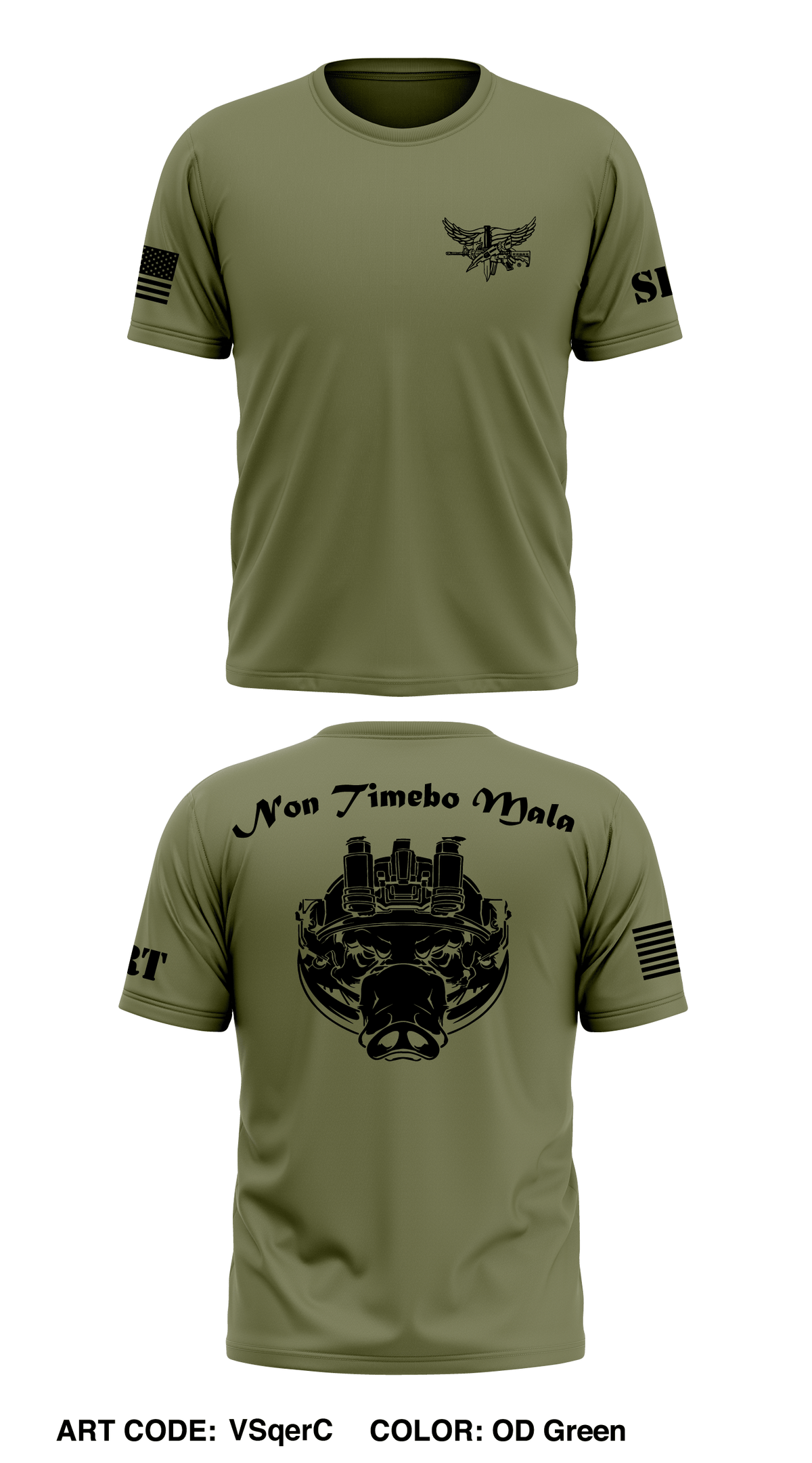 Fort Carson Special Reaction Team Store 1 Core Men's SS Performance Tee - VSqerC