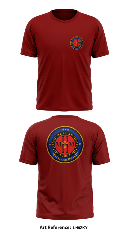 M.R. Mack & Health Store 1 Core Men's SS Performance Tee - LN9zky