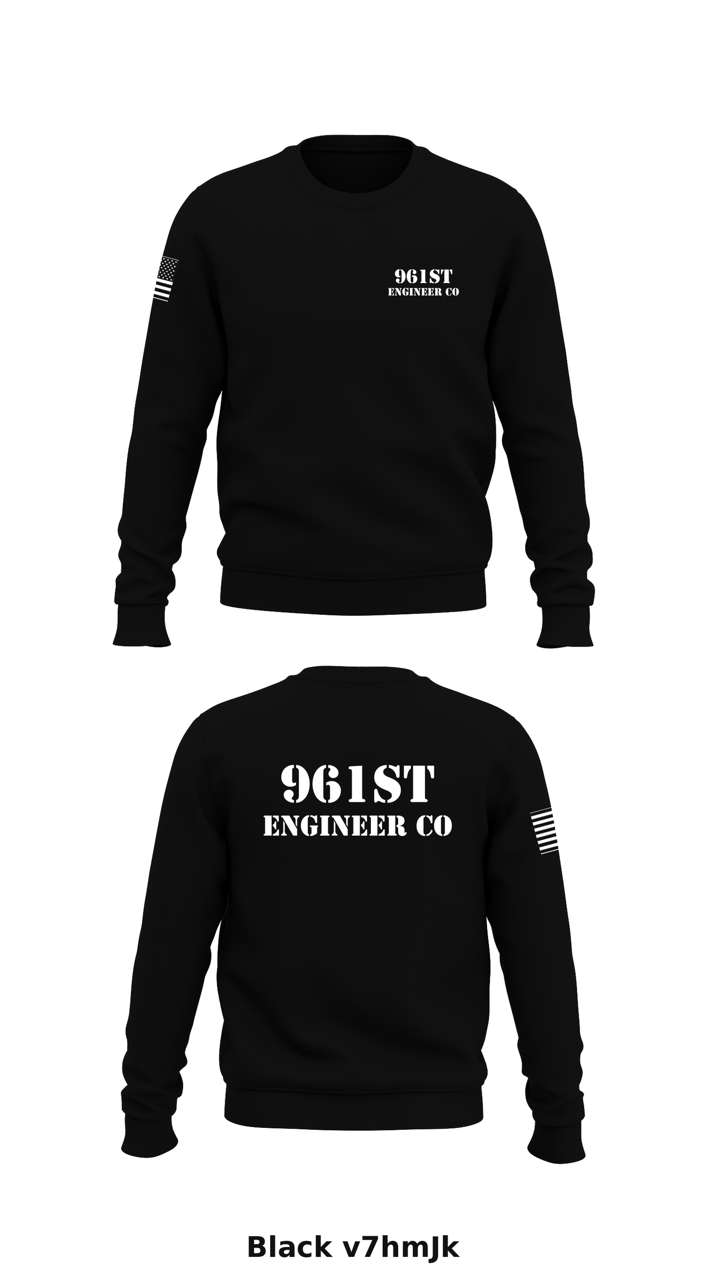 961st Engineer Co  Store 1 Core Men's Crewneck Performance Sweatshirt - v7hmJk