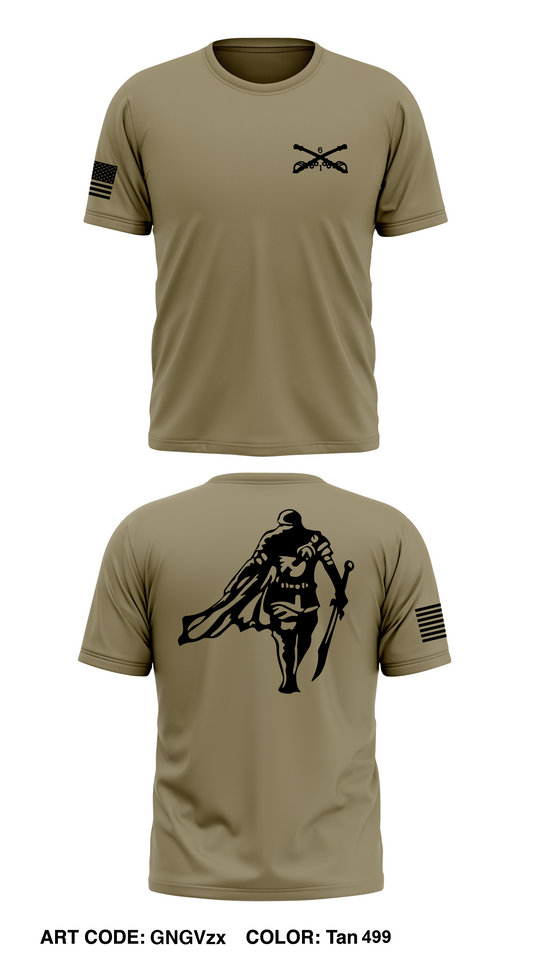 HHC, 1-6 IN, 2 ABCT Store 1 Core Men's SS Performance Tee - GNGVzx