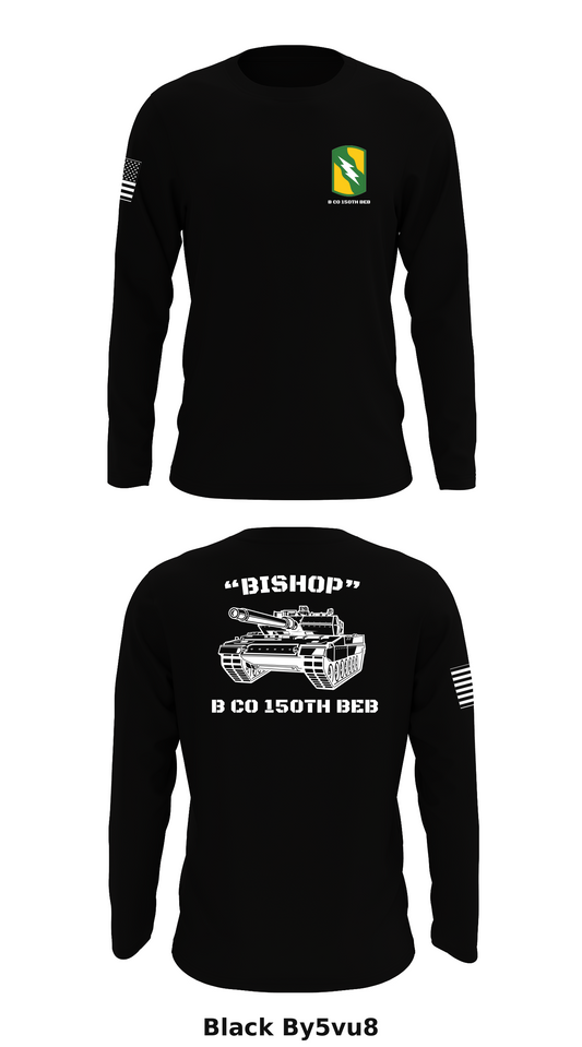B CO 150th BEB Store 1 Core Men's LS Performance Tee - By5vu8