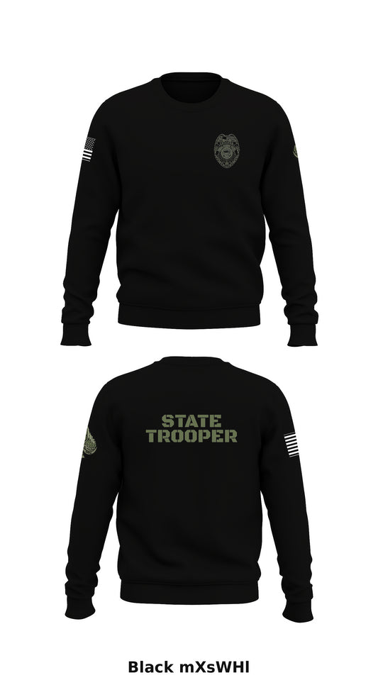 Troop S SRT/HDU/K9 Store 1 Core Men's Crewneck Performance Sweatshirt - mXsWHl