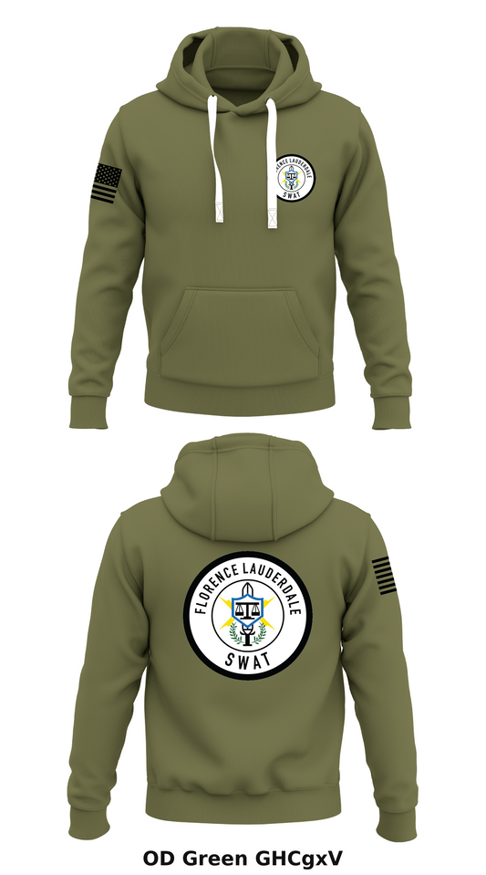 Florence lauderdale SWAT Store 1  Core Men's Hooded Performance Sweatshirt - GHCgxV