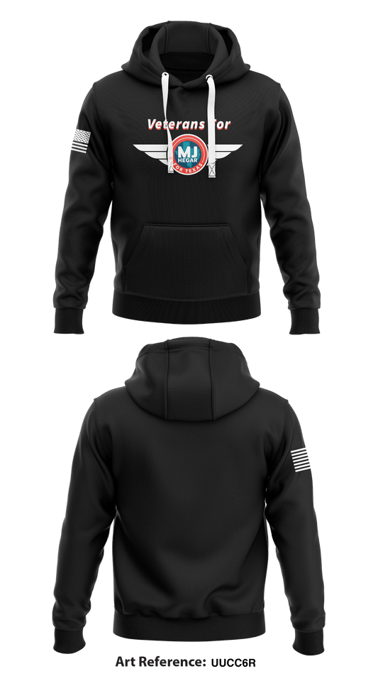 Veterans for MJ Store 1  Core Men's Hooded Performance Sweatshirt - uucC6R