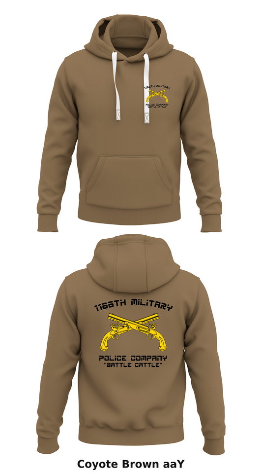 1166th Military Police Company Store 1  Core Men's Hooded Performance Sweatshirt - aaY