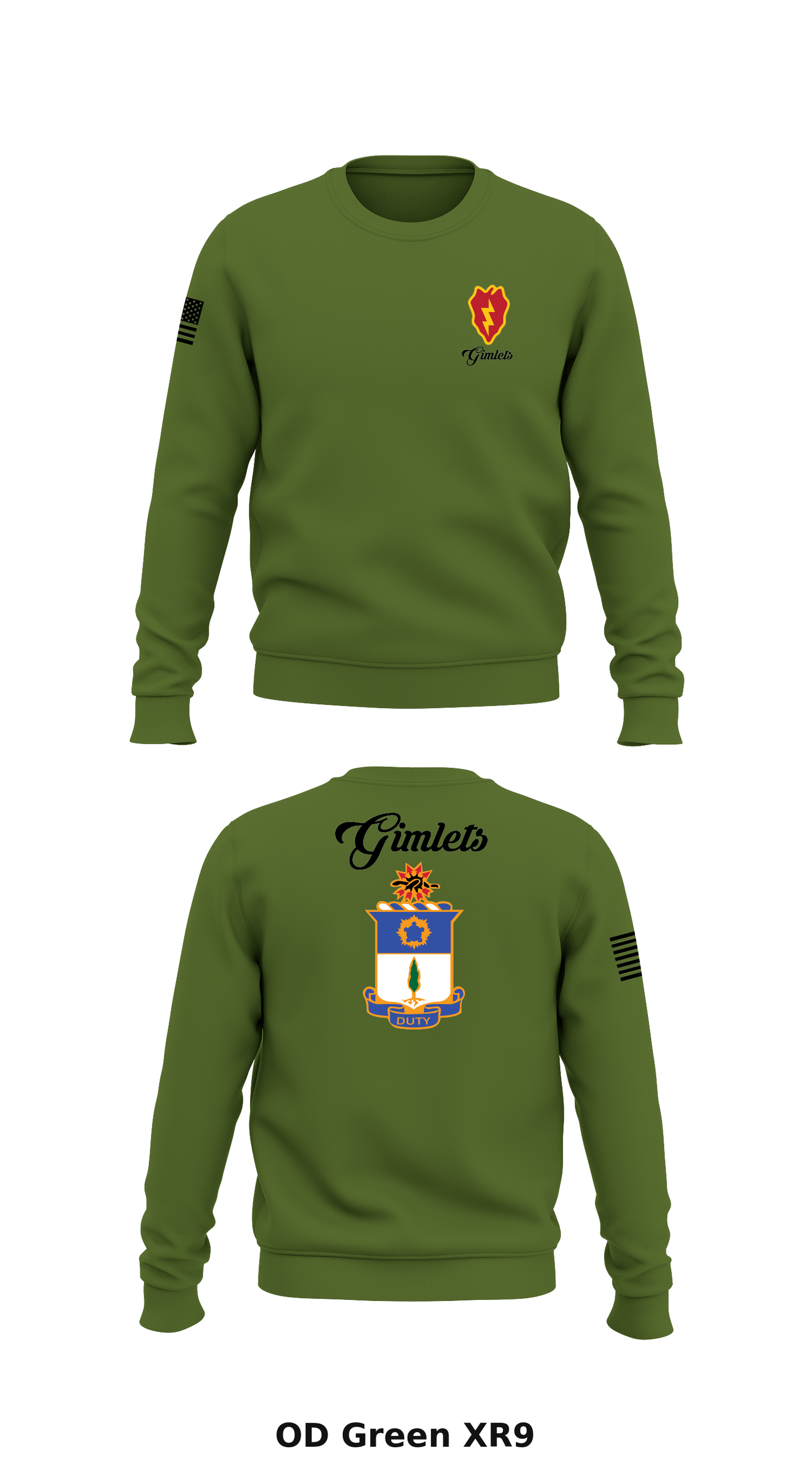 Gimlets Store 1 Core Men's Crewneck Performance Sweatshirt - XR9