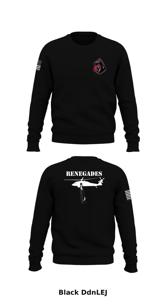 E Co, 5BN, 101st CAB Store 1 Core Men's Crewneck Performance Sweatshirt - DdnLEJ