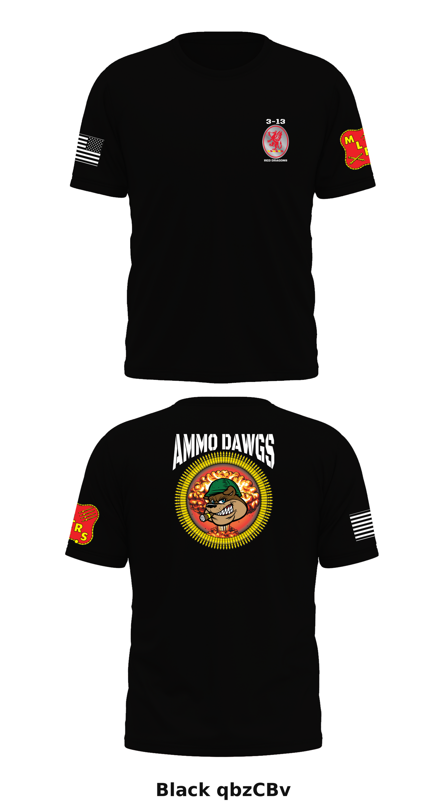 A Btry, 3-13 FAR, 75th BDE Store 1 Core Men's SS Performance Tee - qbzCBv