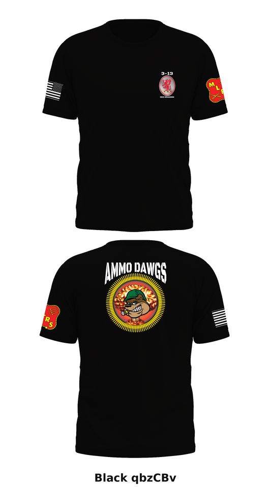 A Btry, 3-13 FAR, 75th BDE Store 1 Core Men's SS Performance Tee - qbzCBv