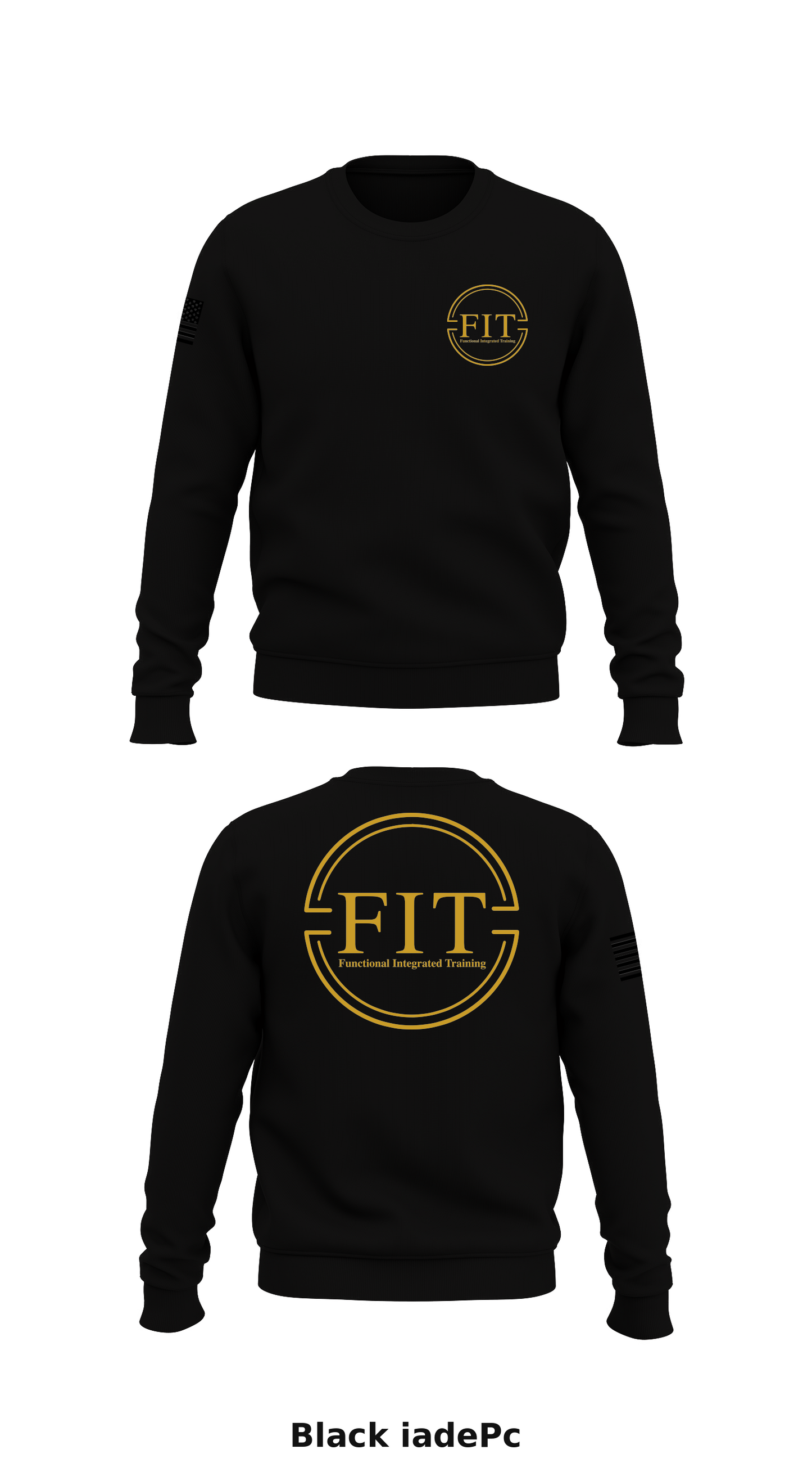 FIT Store 1 Core Men's Crewneck Performance Sweatshirt - iadePc