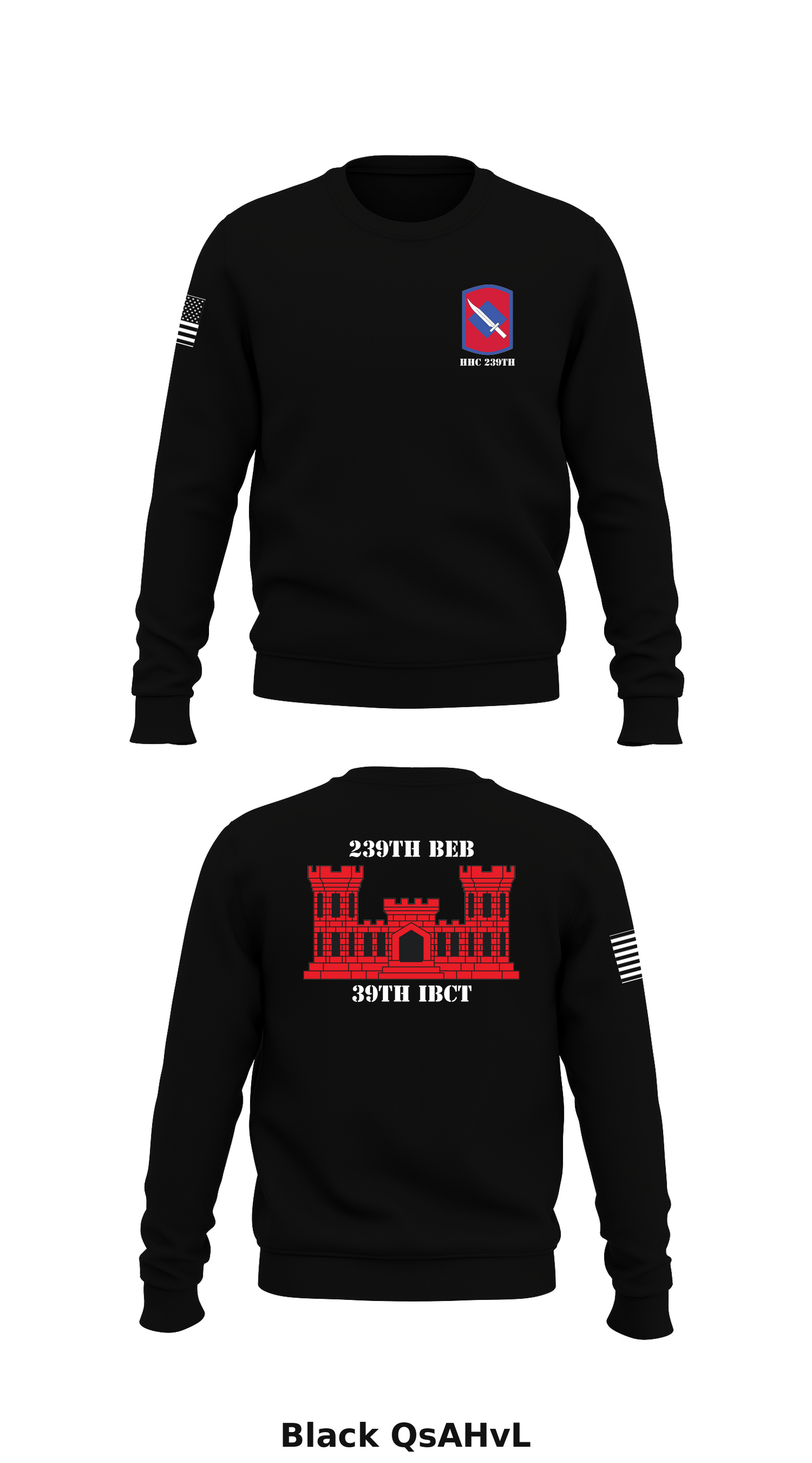 HHC 239th Store 1 Core Men's Crewneck Performance Sweatshirt - QsAHvL