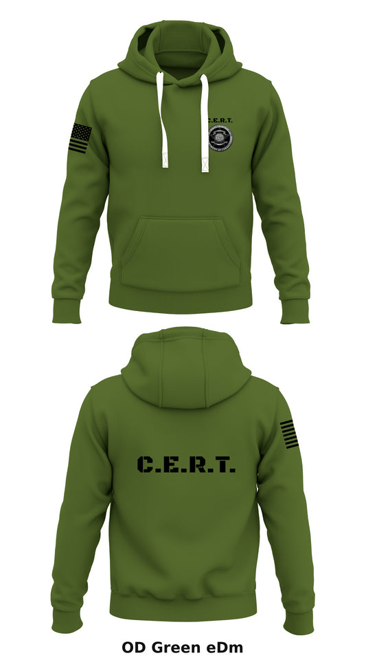 C.E.R.T. Store 1  Core Men's Hooded Performance Sweatshirt - eDm