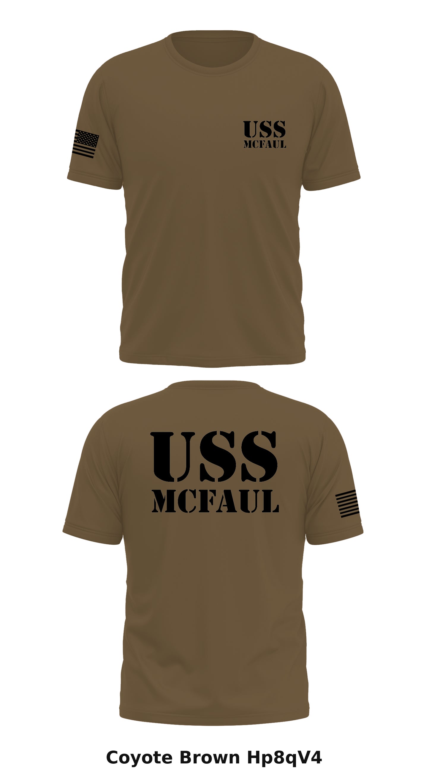 USS McFaul Store 1 Core Men's SS Performance Tee - Hp8qV4