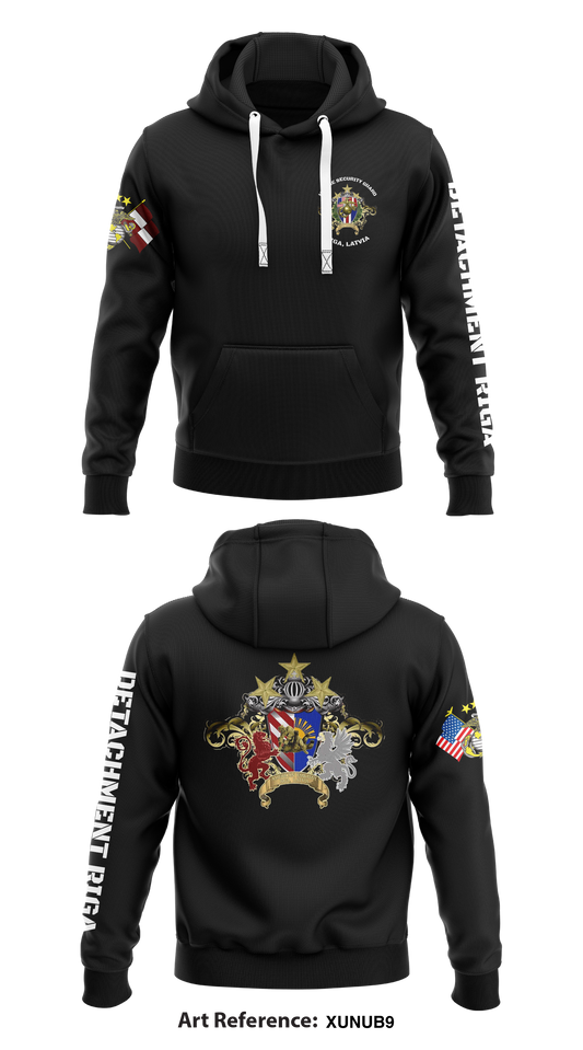 Detachment Riga, Latvia Store 1  Core Men's Hooded Performance Sweatshirt - xUNuB9