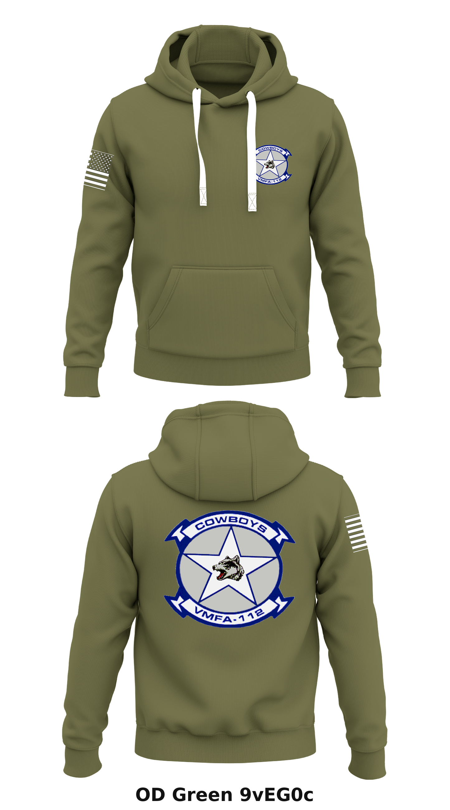 VMFA-112 Store 1  Core Men's Hooded Performance Sweatshirt - 9vEG0c