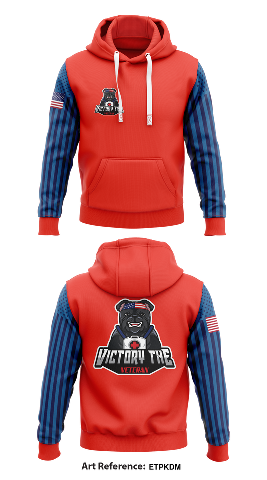 Vets In Production Store 1  Core Men's Hooded Performance Sweatshirt - ETPKdM