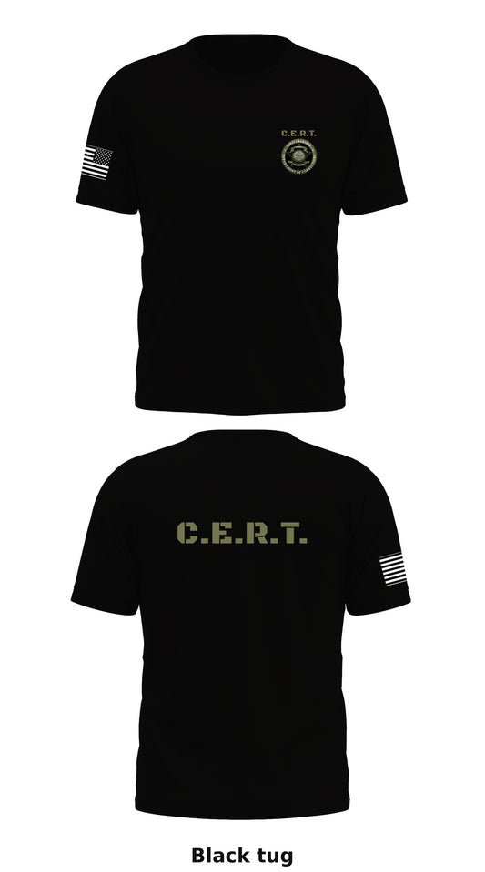 C.E.R.T. Store 1 Core Men's SS Performance Tee - tug