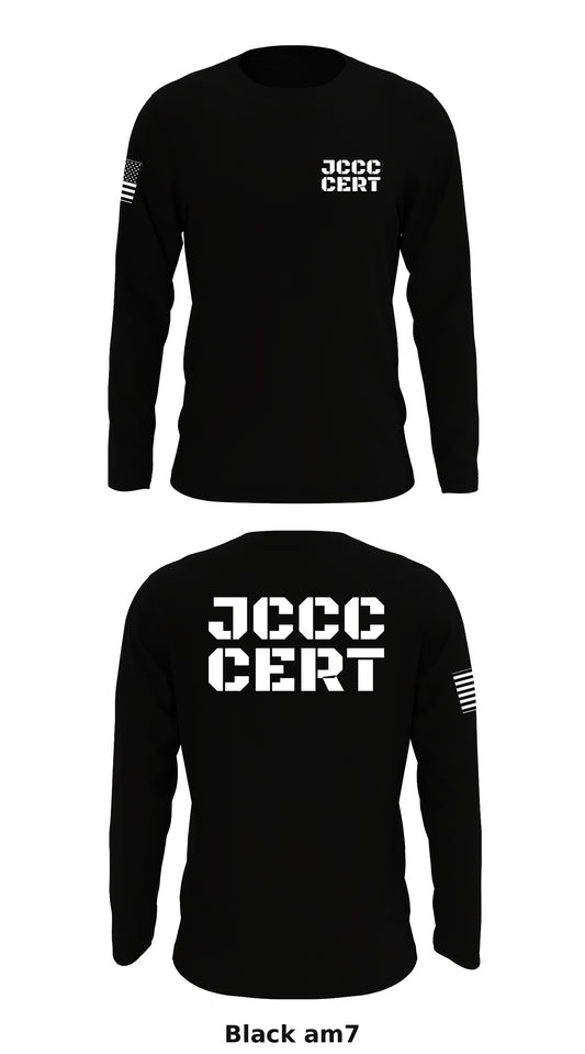 JCCC CERT Store 1 Core Men's LS Performance Tee - am7