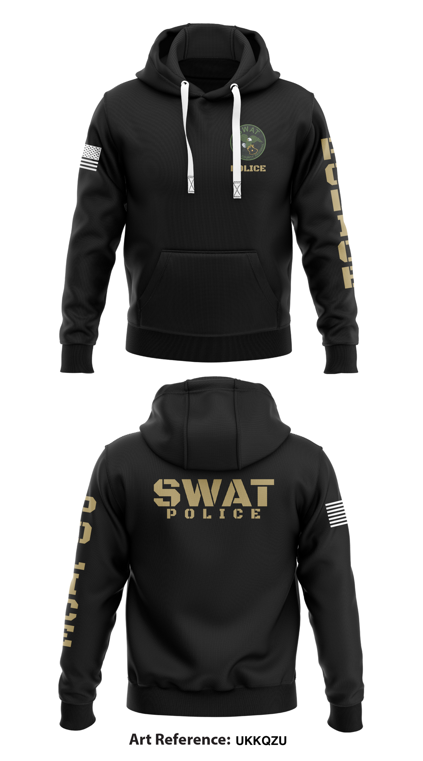 Atlantic County SWAT Store 1  Core Men's Hooded Performance Sweatshirt - ukKQZu