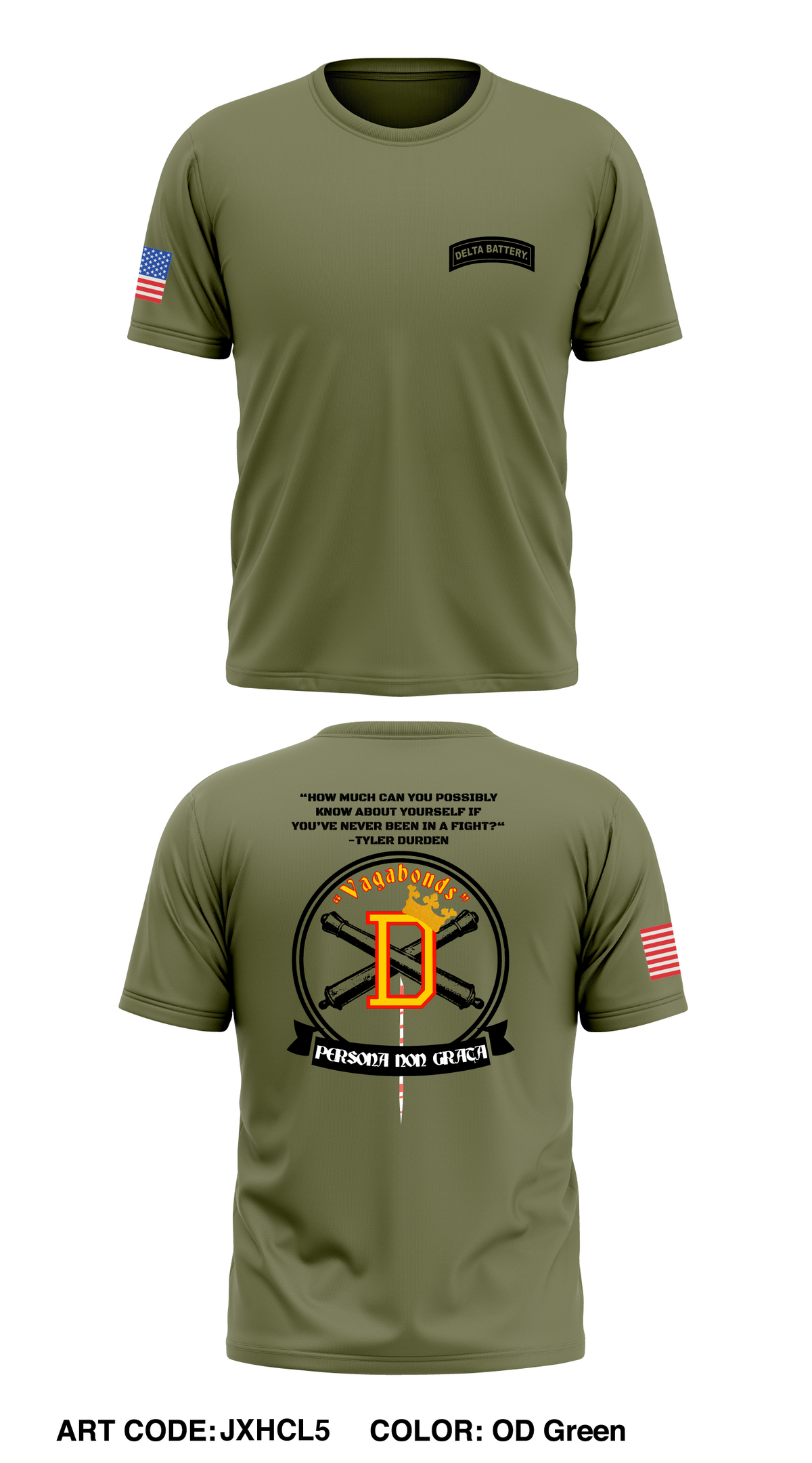 Delta Battery Store 1 Core Men's SS Performance Tee - JXHCL5